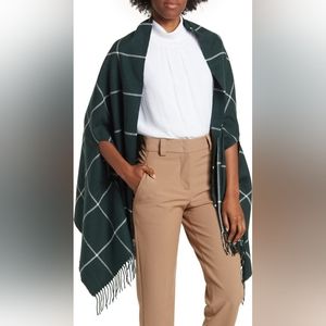 Madewell Windowpane Cape Scarf